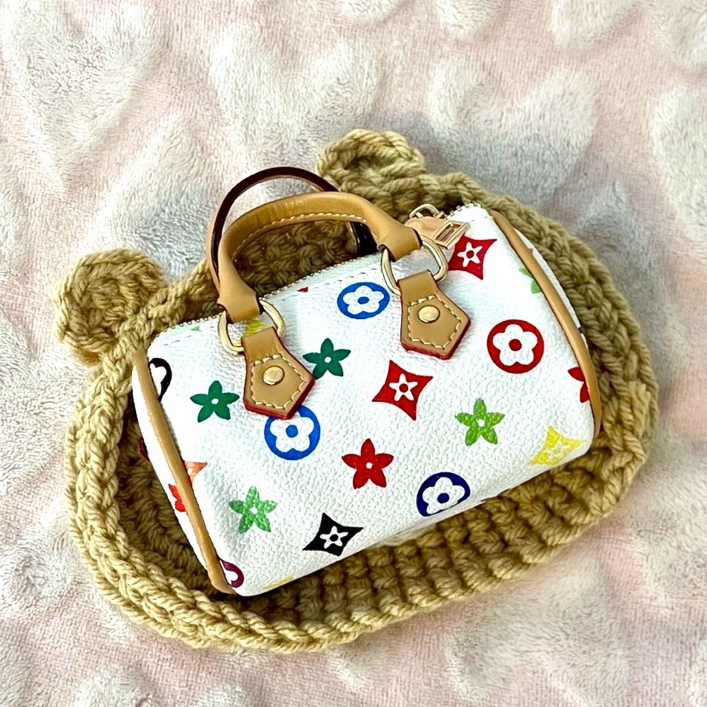 Multicolor Fashion Mini Handbag Charm